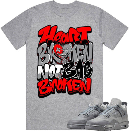 Wet Cement Paris 4s Shirts - Wet Cement 4s Sneaker Tees - Heart Broken