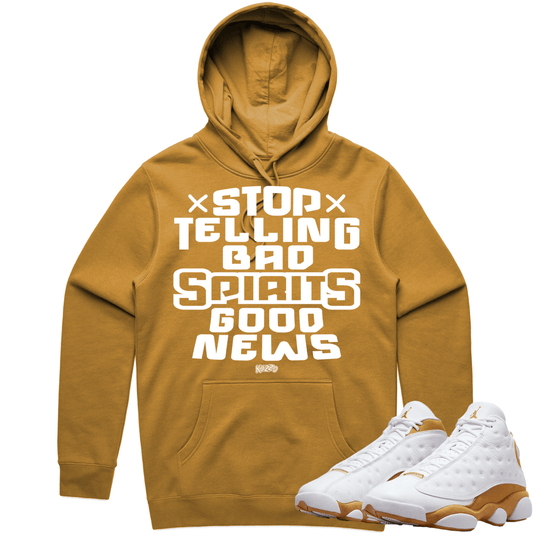 Wheat 13s Hoodie - Jordan 13 Wheat Hoodies - Spirits