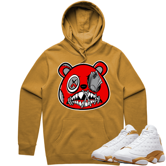 Wheat 13s Hoodie - Jordan Retro 13 Wheat Hoodie - Angry Money Talks