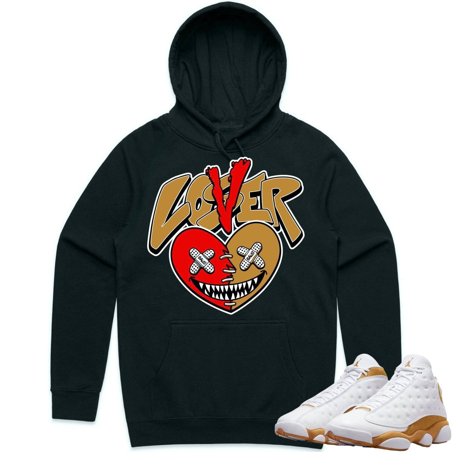 Wheat 13s Hoodie - Jordan Retro 13 Wheat Hoodie - Wheat Lover Loser