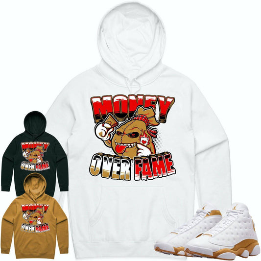 Wheat 13s Hoodie - Jordan Retro 13 Wheat Hoodie - Wheat Money Fame