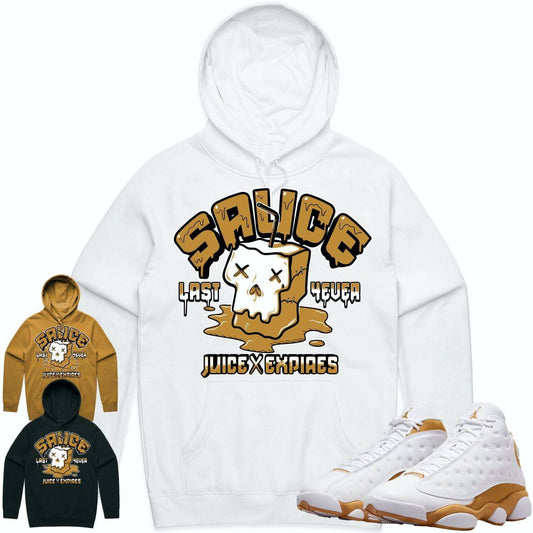 Wheat 13s Hoodie - Jordan Retro 13 Wheat Hoodie - Wheat Sauce