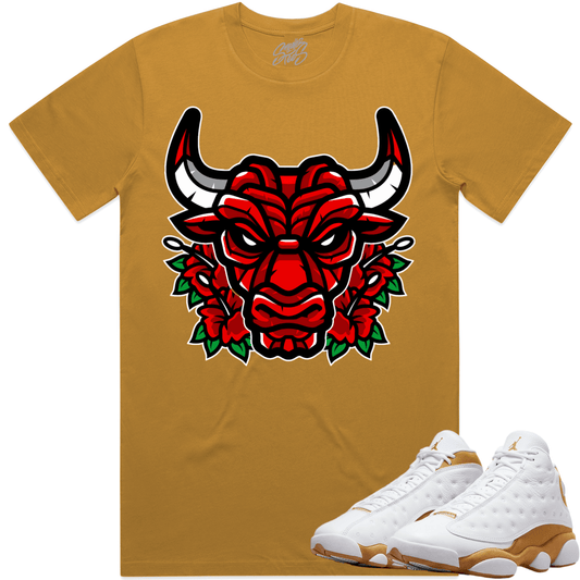 Wheat 13s Shirt - Jordan 13 Wheat Shirts - Bully Roses