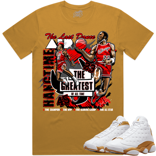 Wheat 13s Shirt - Jordan 13 Wheat Shirts - Hangtime