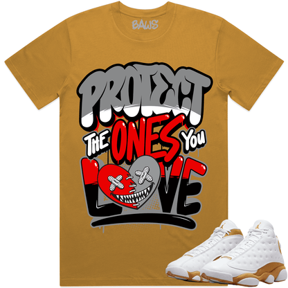 Wheat 13s Shirt - Jordan 13 Wheat Shirts - PTOYL