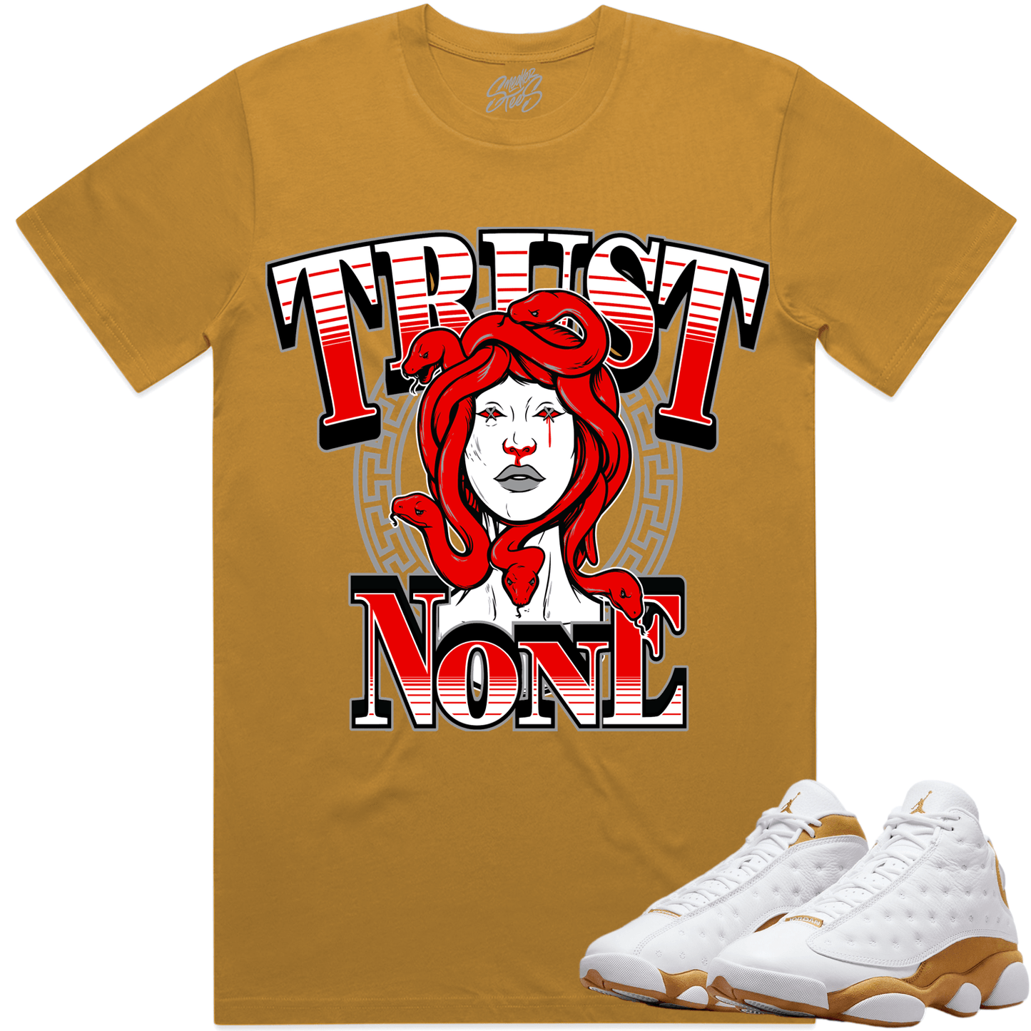 Wheat 13s Shirt - Jordan 13 Wheat Shirts - Trust No One