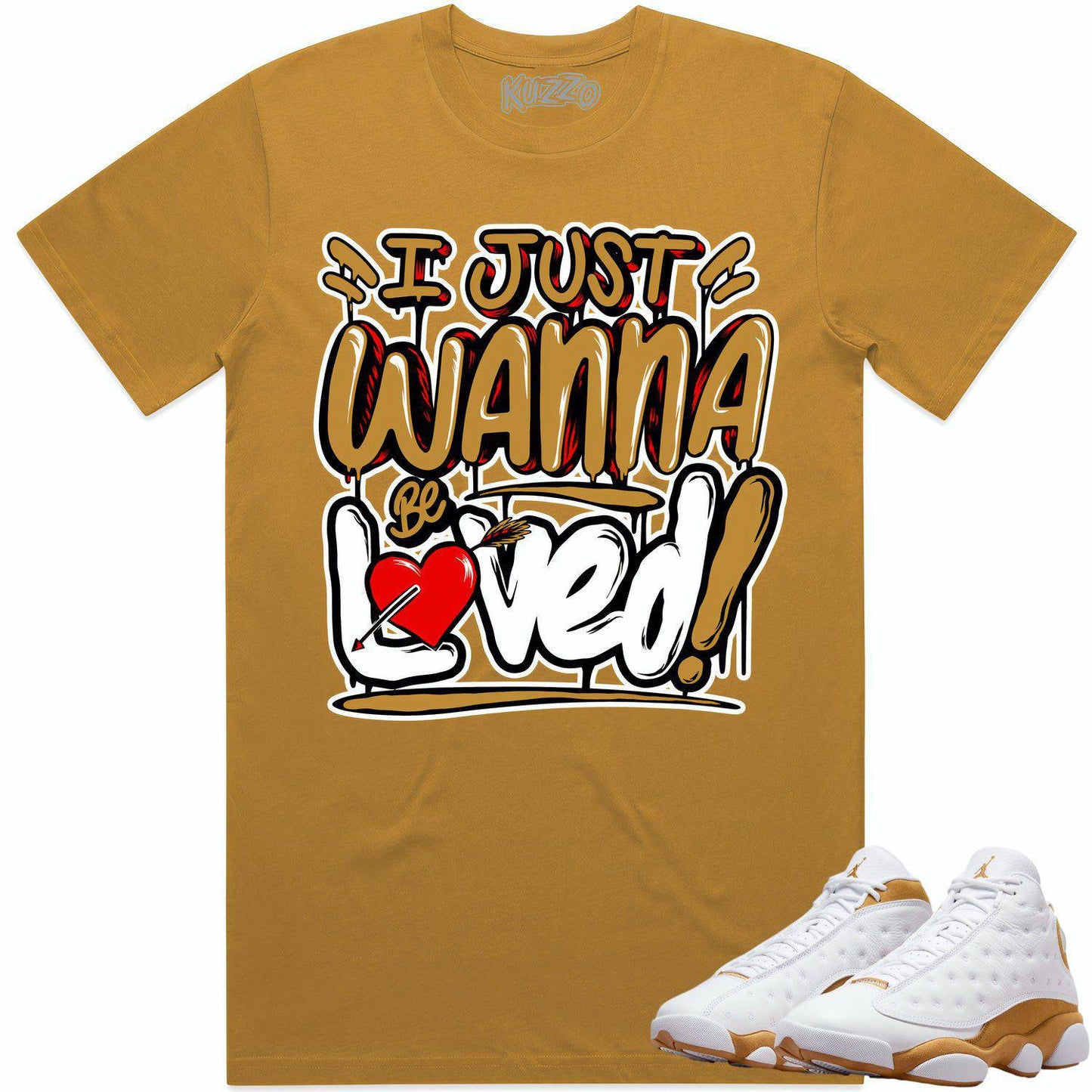 Wheat 13s Shirt - Jordan Retro 13 Wheat Shirts - Wheat Loved