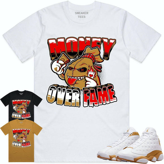 Wheat 13s Shirt - Jordan Retro 13 Wheat Shirts - Wheat Money Fame