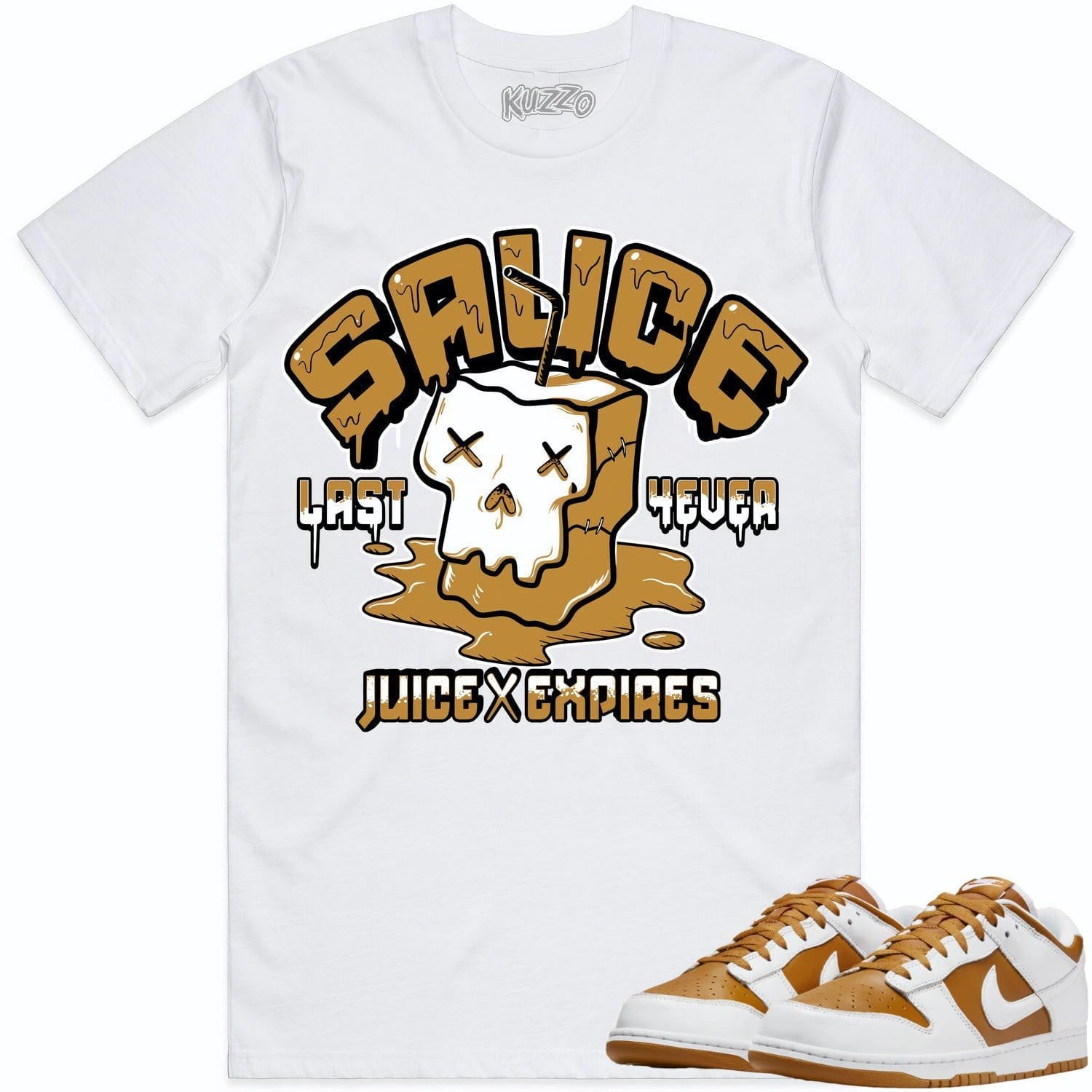 Curry Dunks Shirt - Curry Dunks Sneaker Tees - Wheat Sauce