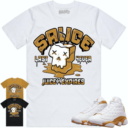 Wheat 13s Shirt - Jordan Retro 13 Wheat Shirts - Wheat Sauce