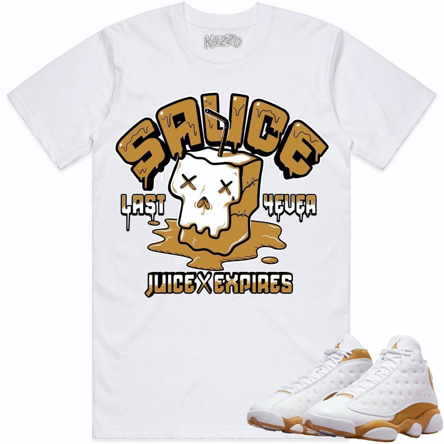 Wheat 13s Shirt - Jordan Retro 13 Wheat Shirts - Wheat Sauce