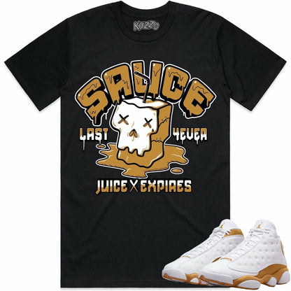 Wheat 13s Shirt - Jordan Retro 13 Wheat Shirts - Wheat Sauce