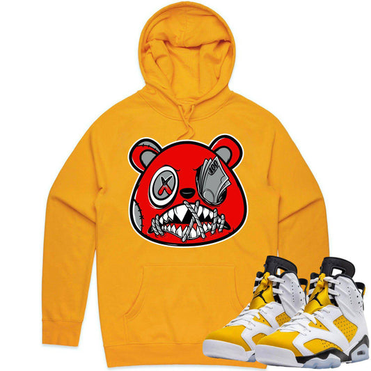 Yellow Ochre 6s Hoodie - Jordan 6 Yellow Ochre Hoodie - Money Talks