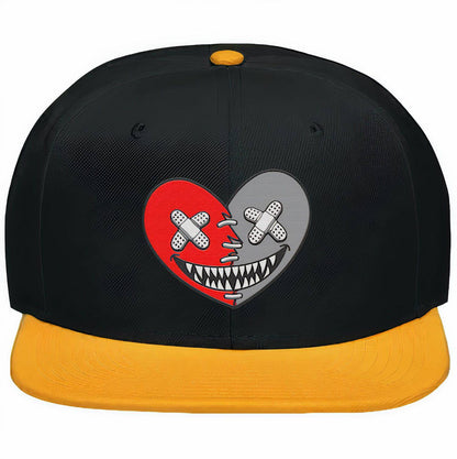 Yellow Ochre 6s Snapback Hat - Jordan 6 Ochre 6s Hats - Heart Baws